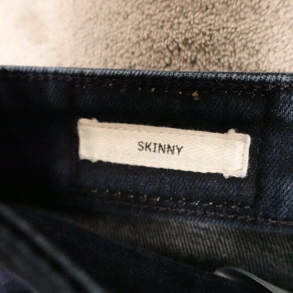 RevTown jeans Skinny Crop women's 26 blue denim - Picture 3 of 11